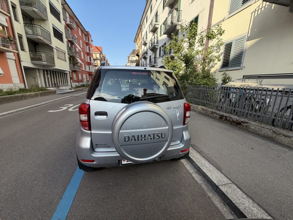 Daihatsu Terios 4×4, rear view